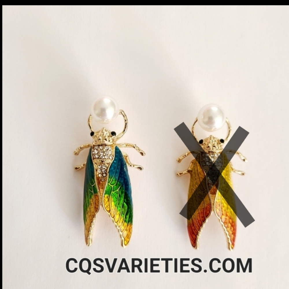Cicada Brooch